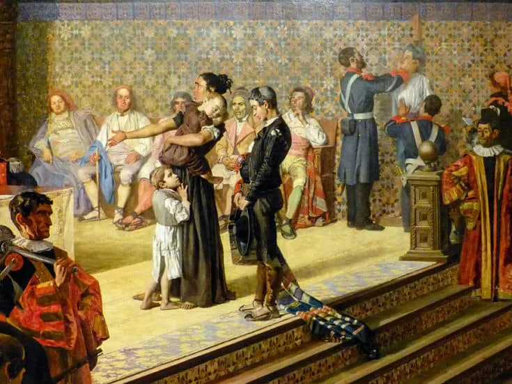 “El alegato” de Bernardo Ferrandiz Badenes 1881