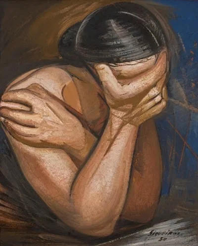 Angustia - David Alfaro Siqueiros