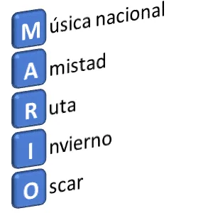 Acróstico Personal 2
