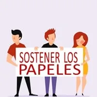 Dinámica Sostener los Papeles
