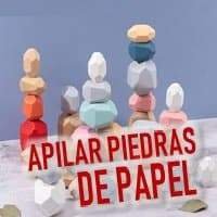 Dinámica Apilar Piedras de Papel